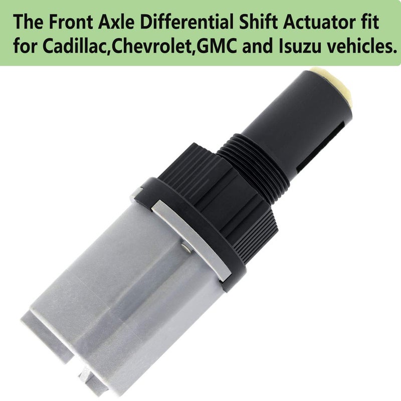 LIYYOO 26060073 Front Axle Differential Shift Actuator, Compatible with Chevy GMC Cadillac Isuzu 4WD Replaces 26060073,600-101,8-26060-073-0 - Image 5